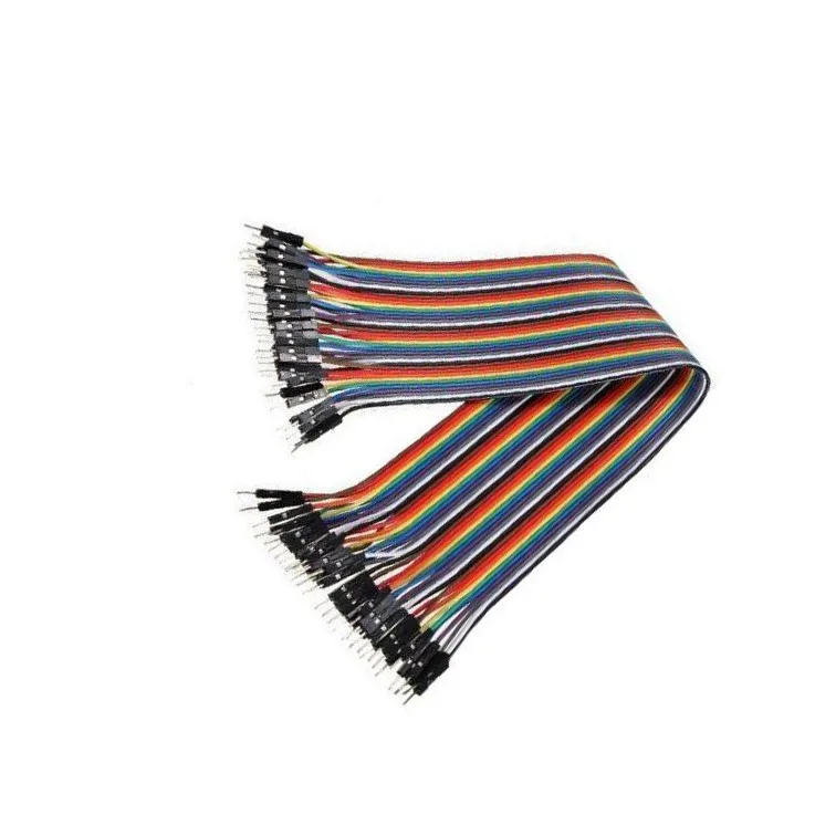 Кабель для макетной платы Папа папа джампер Arduino Shield 40 шт. 20 см 2 54 мм 1p Pin|jumpers
