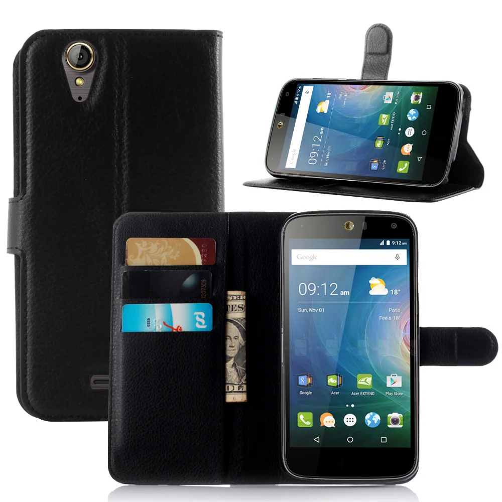 CYBORIS для Acer Liquid Z630 Z630S кожаный чехол телефона откидная крышка Подставка кошелек