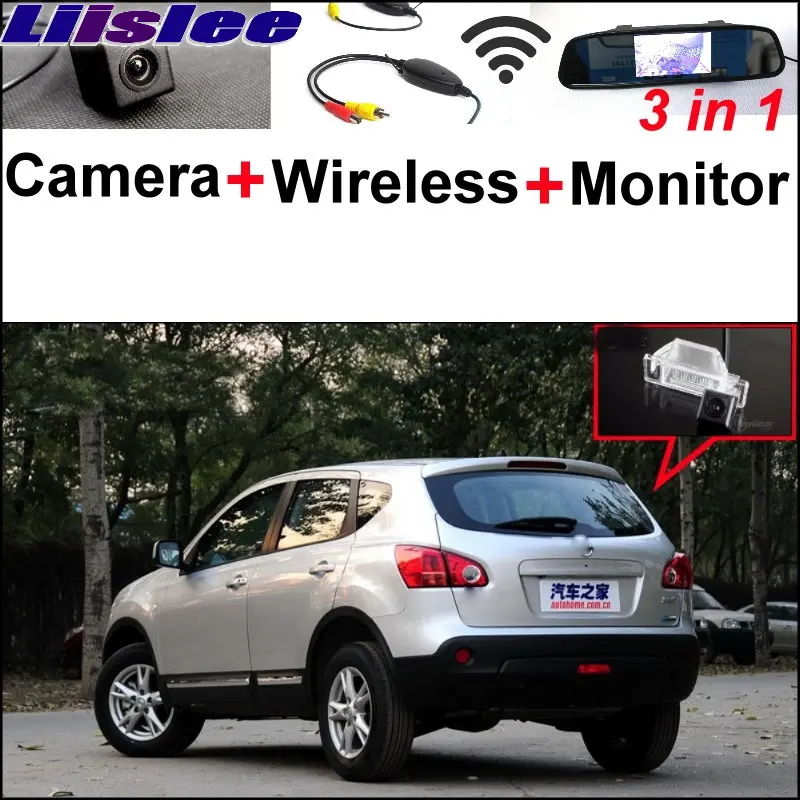 Liislee для Nissan Qashqai Dualis 3 в 1 специальная камера заднего вида + беспроводной приемник