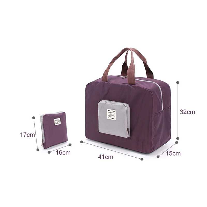 Универсальная Водонепроницаемая дорожная сумка Складная Большая Вместительная