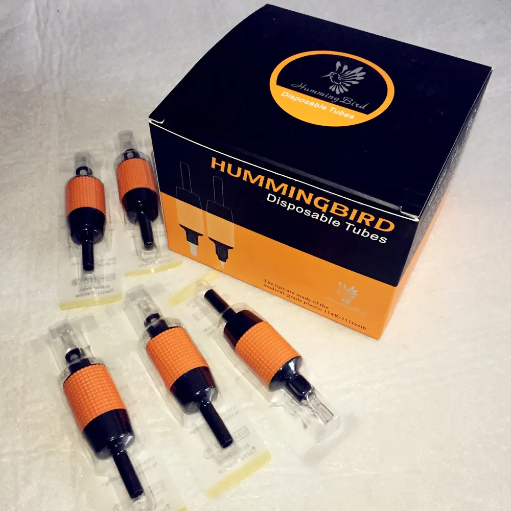 20 шт Колибри одноразовые татуировки ручка трубка Круглая 5 стерилизованная 5RT