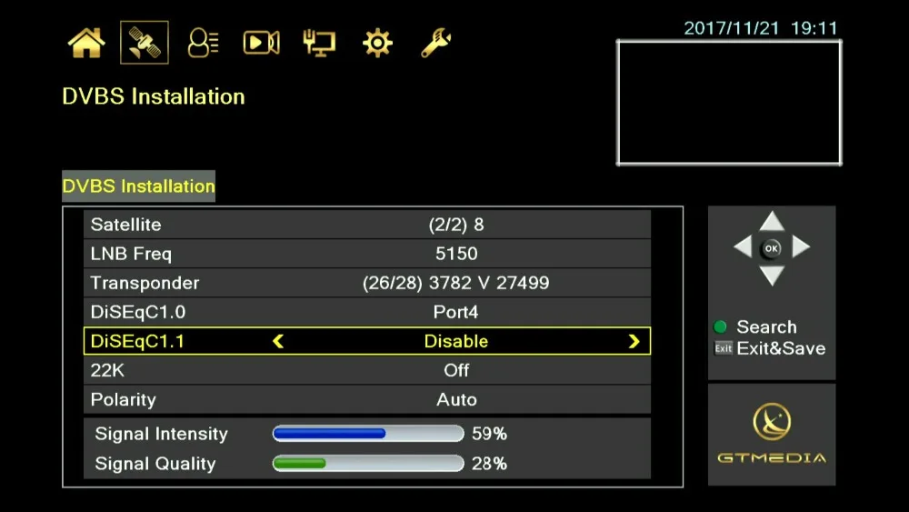 DVB-S2 приемник Gtmedia v9 Super receptor Europe cline для 1 года Испания встроенный wifi Freesat V8