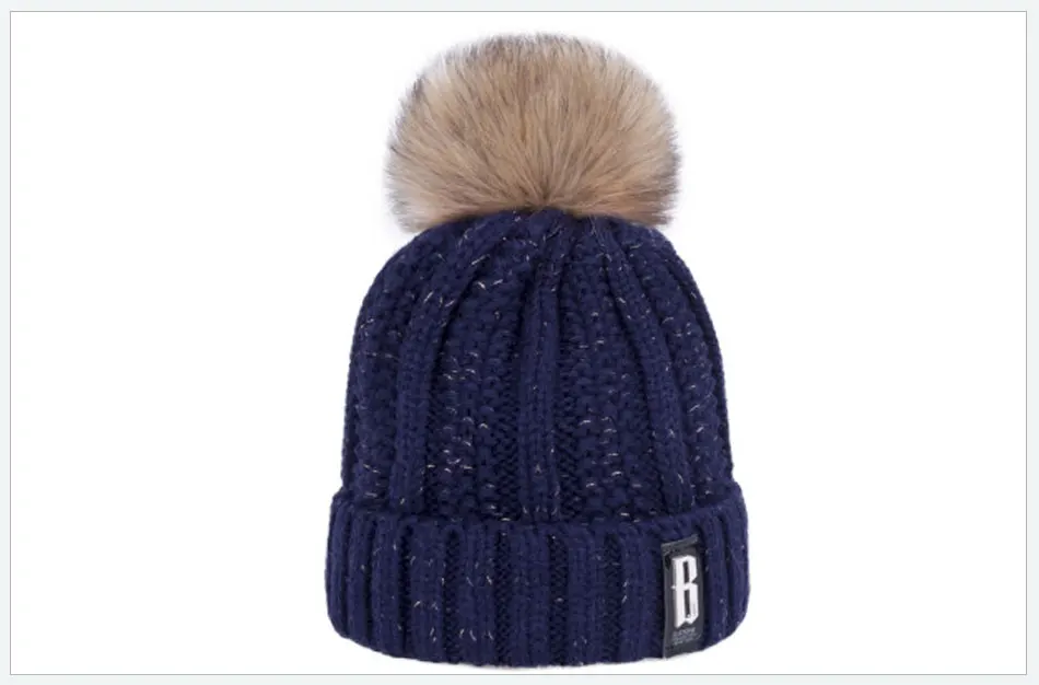 MLTBB модная женская зимняя шапка, брендовая вязаная теплая шапка Skullies Beanies, женские модели с помпонами, мягкие и удобные толстые шапки