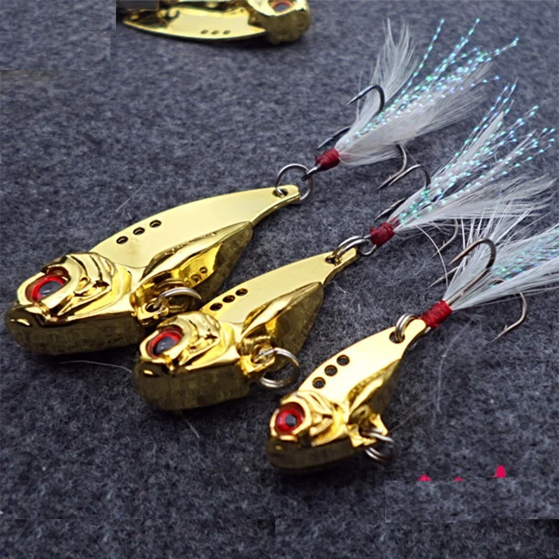1 шт. 5g/10 г/1 5g блесна металлическая с тройные Крючки Pesca Рыбная ловля джиг