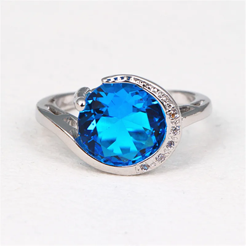 2019 Уникальные Подвески Красного/фиолетового/небесно голубого цвета кольцо для