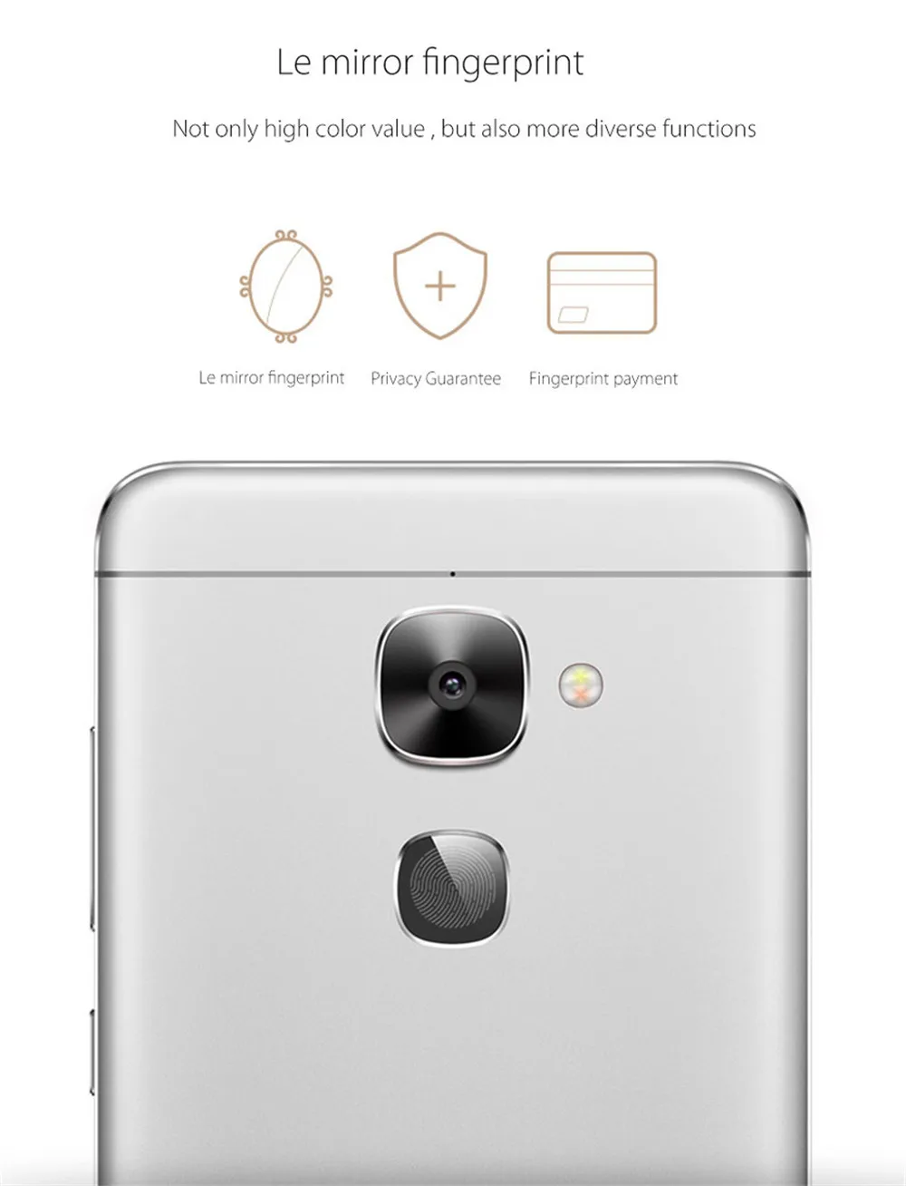 Letv LeEco Le 2/2pro X620 3/4 ГБ Оперативная память 16 Гб/32 ГБ флэш-памяти, Встроенная память MTK Helio X20 Deca Core, размер экрана телефона 5,5 дюймов 1920x1080 16MP с функцией отпечатка пальца ID