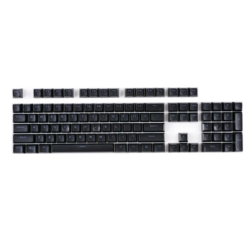 Двухсторонние колпачки для ключей 104 клавиши ANSI макет PBT SA профиль с подсветкой Keycap механической игровой