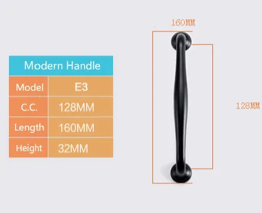 Круглые черные шкафы из цинкового сплава современный простой дизайн ящики (C.C.:128