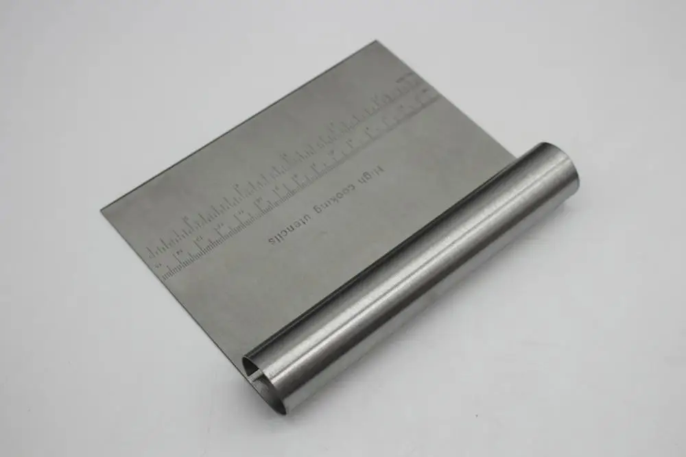 Нож для бритья из нержавеющей стали нож теста сосисок порошок скребок муки