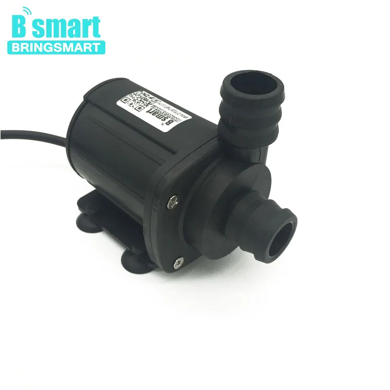 Bringsmart SR-1000A 12 В водяной насос 1100-2000L/ч 2,1-5 м 24 В DC мини Бесщеточный Micro Booster насос для погружные фонтан