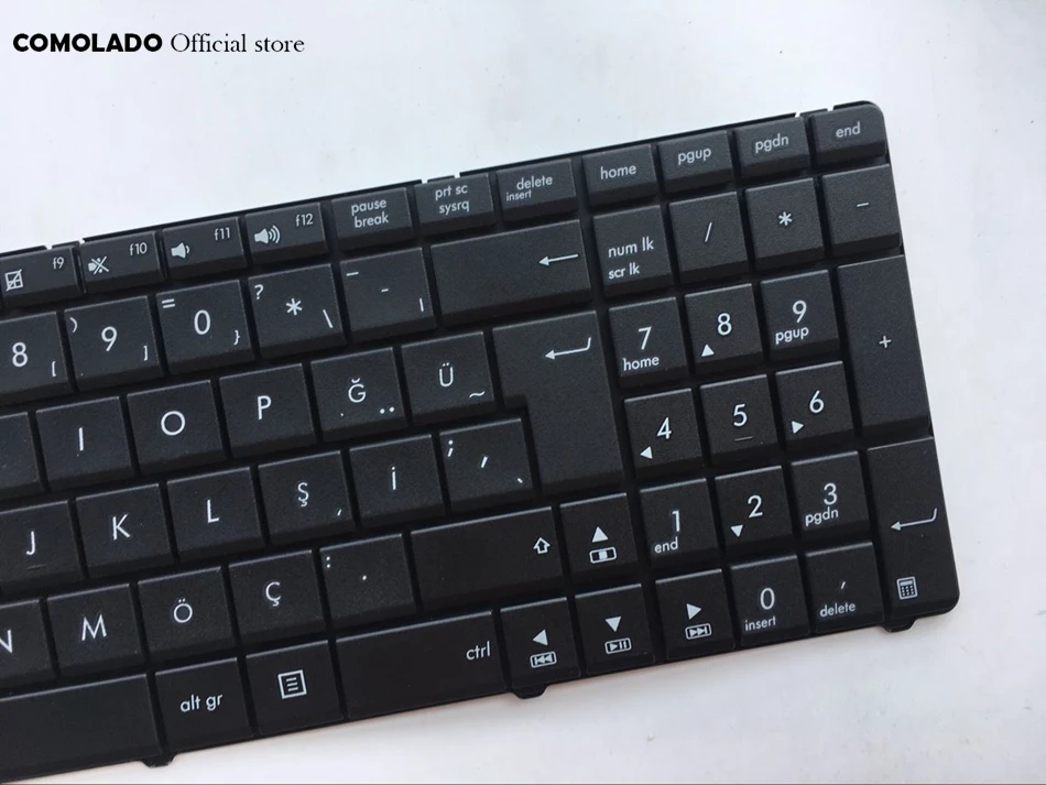TR Турецкая клавиатура для ASUS N53 N50 N53S N53SV K52F K53S K53SV K72F G73 черная ноутбука