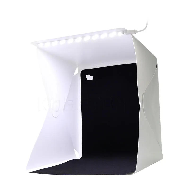 Мини-софтбокс Kebidu со светодиодной подсветкой складной студийный светильник для