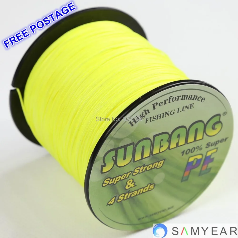 Бесплатная доставка SUNBANG PE оплетка леска 4 нити 30LB 100 M|4 strands|fishing linebraided fishing line |