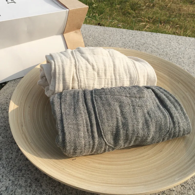 Детские брюки для девочек Sping льняная одежда корейская мода детская | Мать и