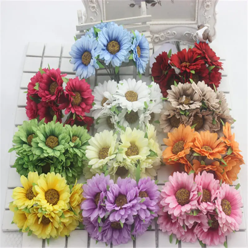 Бесплатная доставка имитация хризантем свадебный цветок из шелка соломенная
