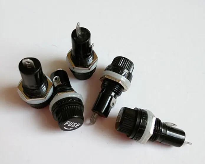 10 x Панельное Крепление Держатель предохранителя винтового типа для M205 5X2 0 мм