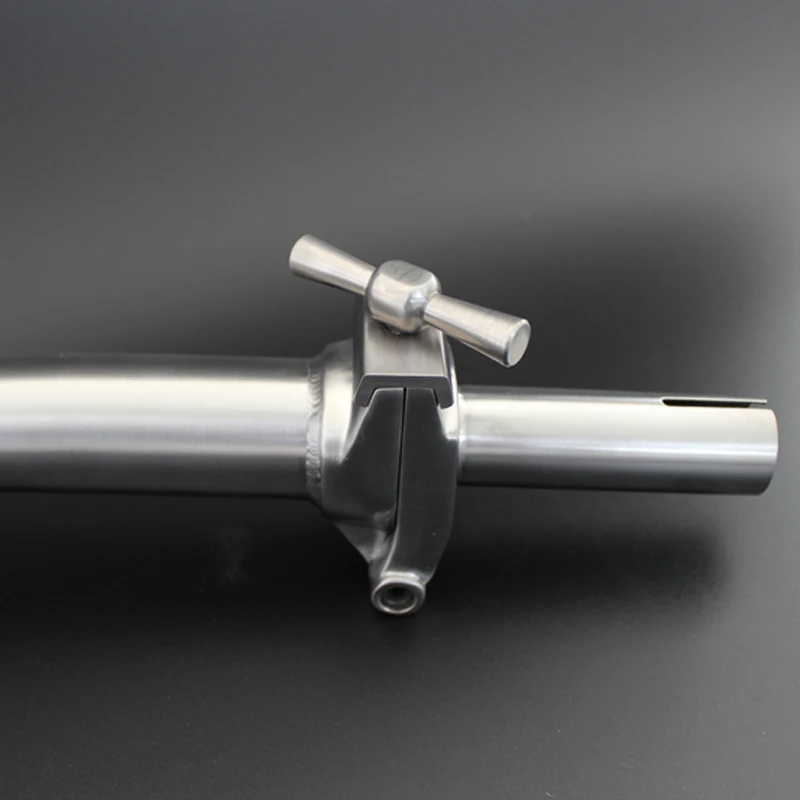 

Folding bicycle titanium stem bike titanium stem head tube for stem brompton bike 25.4mm handlebar S/M