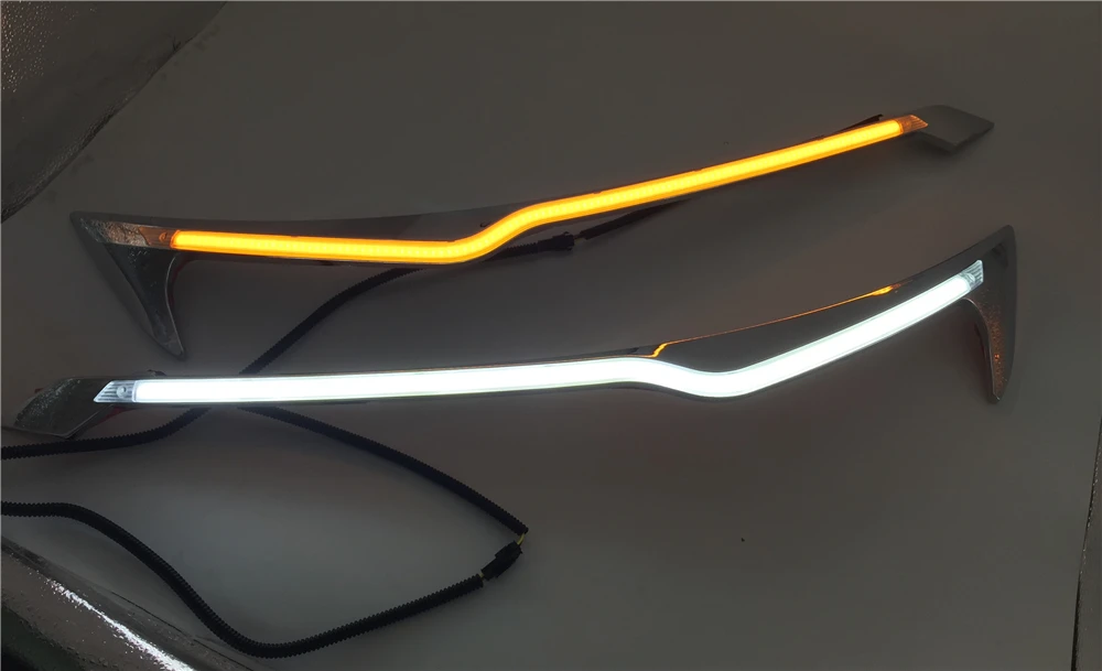 CSCSNL 2 шт. автомобилей головной светильник светодиодный бровей дневные ходовые