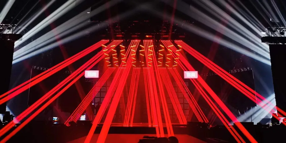 Y6-RGB2160 2 W RGB движущаяся головка лазерный array R638-500mW x2 шт/G532-100mW X вечевечерние НКИ