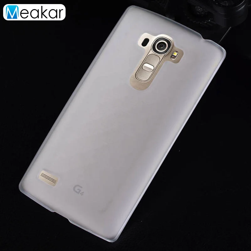 white Матовая Пластик Coque 5.2For Lg G4 Beat чехол для Lg G4 Beat G4S H736 H735 телефона чехол-лента на заднюю панель - Цвет: white