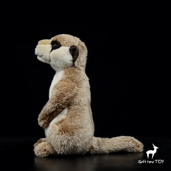 Kawaii Meerkat кукла игрушечные лошадки Симпатичные реальной жизни плюшевые куклы