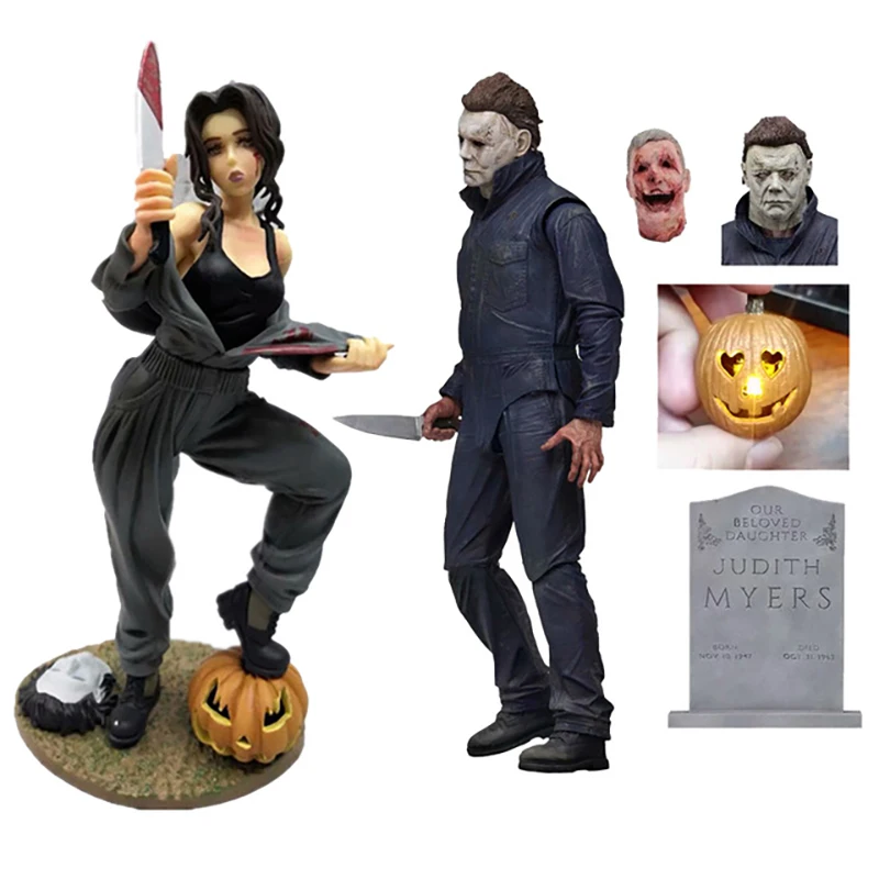 NECA кожаное лицо 3D Джейсон бензопила Ultimate Джон плоттер Майкл Майерс Фредди Крюгер