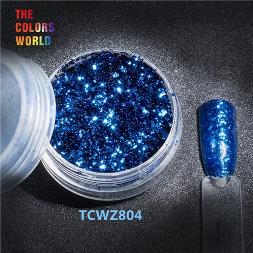 TCWZ804 5g TCT-039, цветные чешуйки, металлический блеск, волшебный зеркальный эффект, блестки для ногтей, Гель-лак для ногтей, украшения для ногтей, украшение для тела - Цвет: TCWZ804 5g