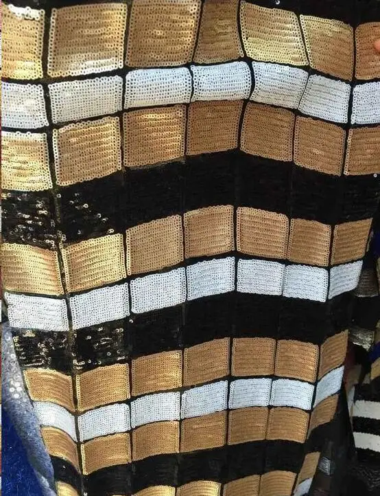 Новинка яркая африканская ткань с блестками французская сетчатая кружевная для