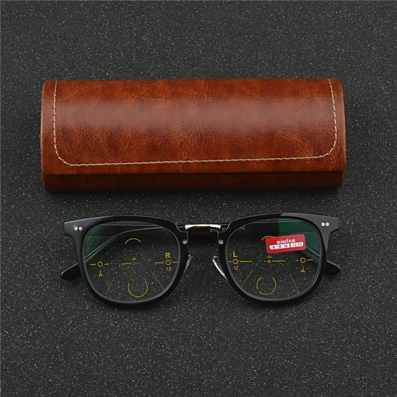 2019 новые прогрессивные многофункциональные модные очки для чтения Ретро