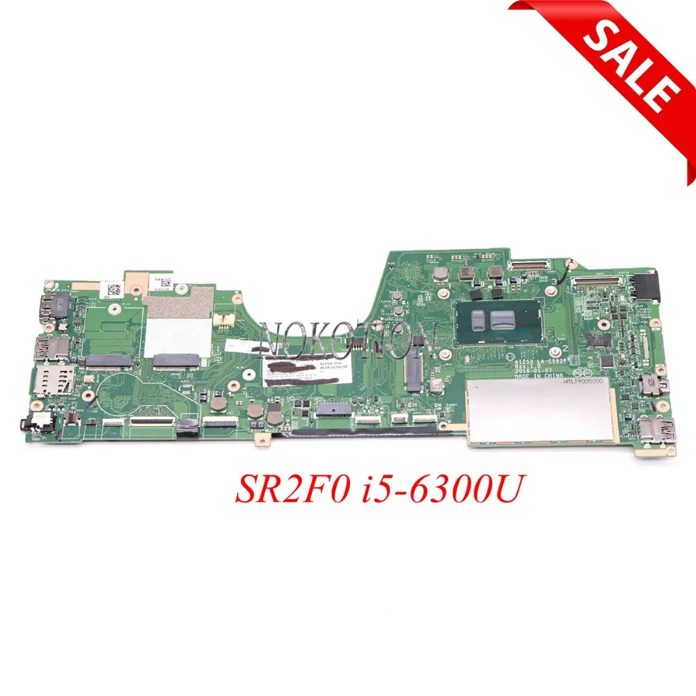 

NOKTOION 01LV825 01AY780 00NY955 01LV823 01LV830 LA-C582P Main board For lenovo thinkpad yoga 260 Laptop motherboard i5-6300U+4G