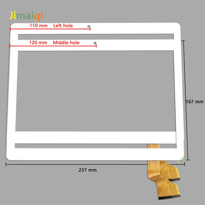 Для 10,1 дюймов HN 1045-FPC-V2 планшетный ПК сенсорный экран Внешний экран емкостной экран дигитайзер панель