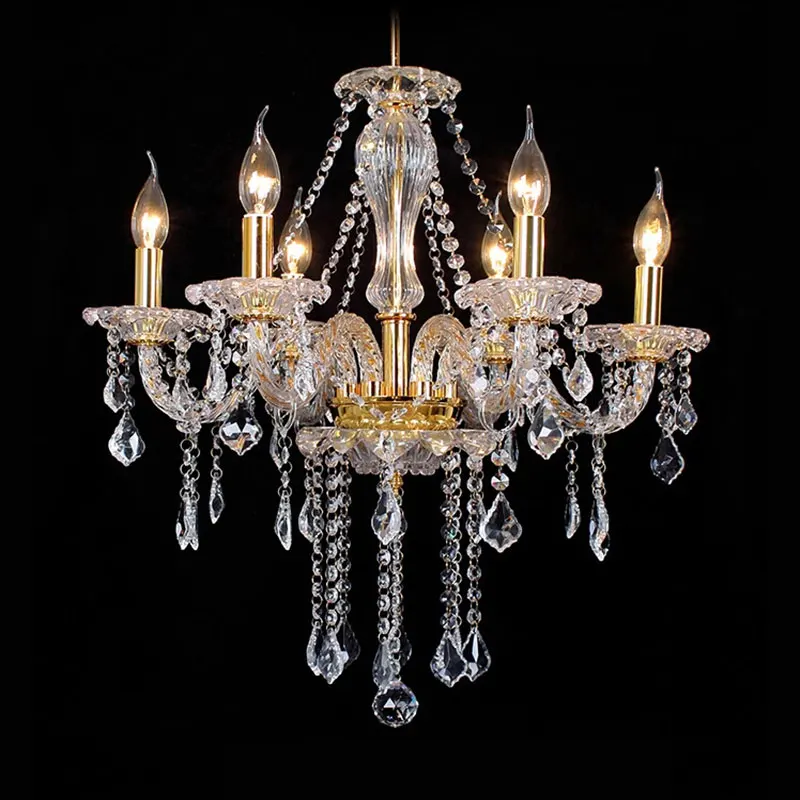 Современная хрустальная люстра для спальни кухни домашний светильник
