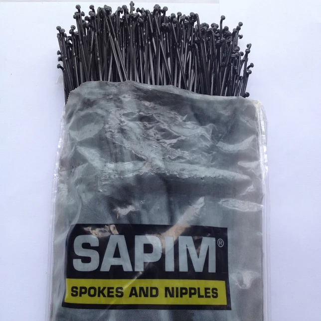 64 блок Sapim CX-Ray Aero спица установка с велосипедной WheelBlack Bladed спицами 2 0 мм-0 9*2 2-2 мм