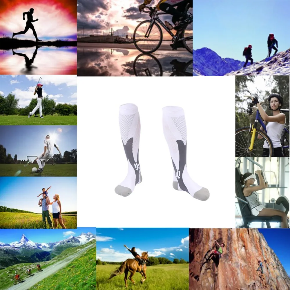 Спортивные носки для велоспорта профессиональные мужские и женские длинные