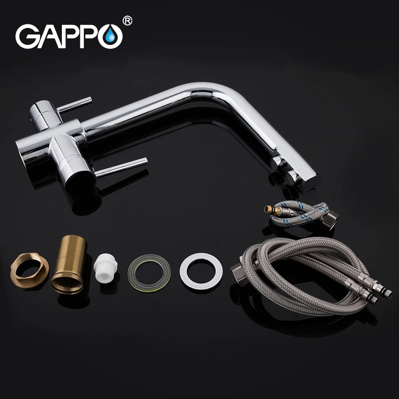 gappo kitchen faucet water filter tap kitchen sink faucet water mixer crane kitchen tap torneira with filtered water brass mixer free global shipping