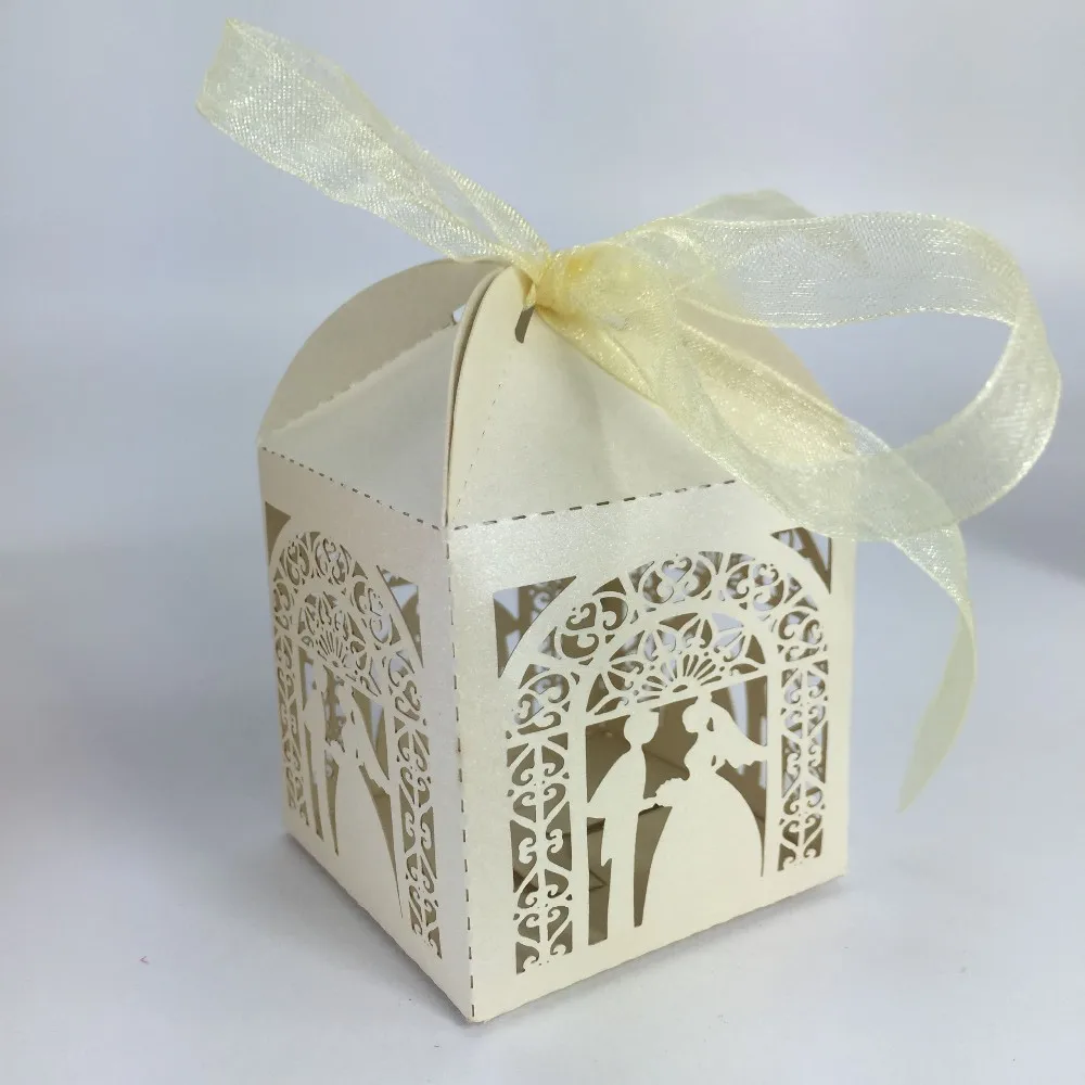 Европейская коробка для конфет с лентой Романтическая любовь свадьба любимая