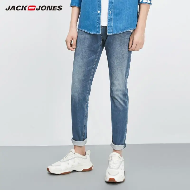 JackJones мужской светильник стрейч ЦВЕТ гарем узкие джинсы | 219232501