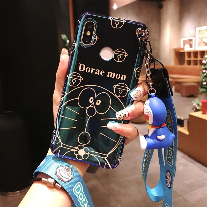 Чехол для xiaomi 8 Mi8 мягкая задняя крышка с изображением поросенка Винни дораэмона
