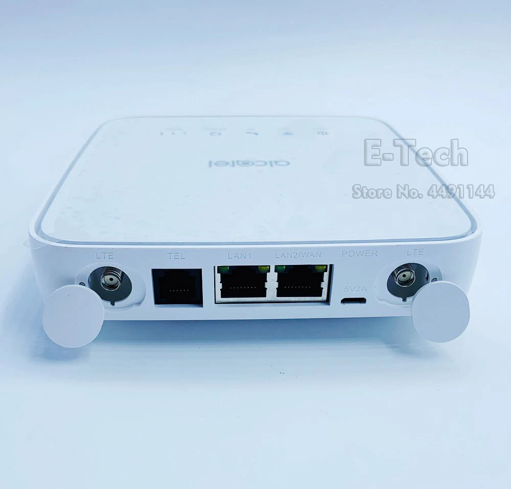 Роутер Alcatel Link Hub 4G LTE разблокирован по всему миру HH41NH Multibam 150 Мбит/с Wi Fi Rj11 до 32