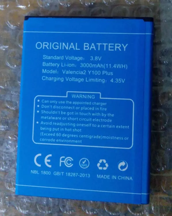 100% Оригинальный резервный аккумулятор 2200 mAh Для Doogee Y100X смартфон + номер