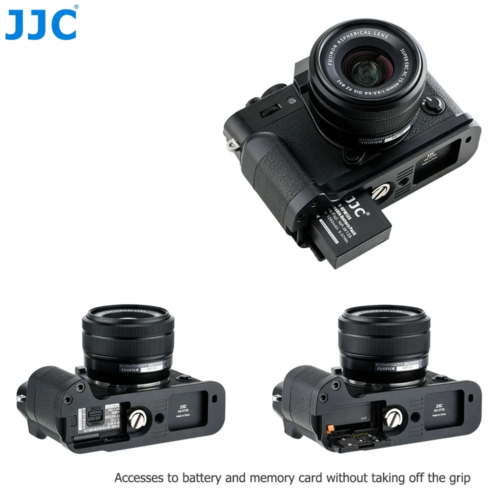 JJC Камера рукоятки Quick Release Plate держатель Г-образный кронштейн для ЖК-дисплея с подсветкой Fujifilm X-T30 X-T20 X-T10 XT30 XT20 XT10 Камера s заменяет Fuji MHG-XT10