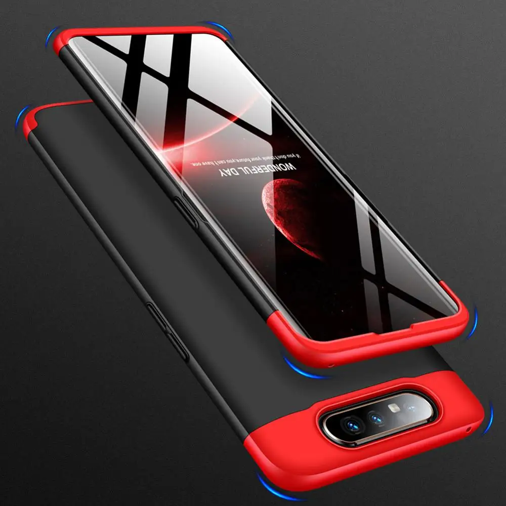 Чехол для Samsung Galaxy A80 чехол с полным покрытием корпуса на 360 градусов гибридный