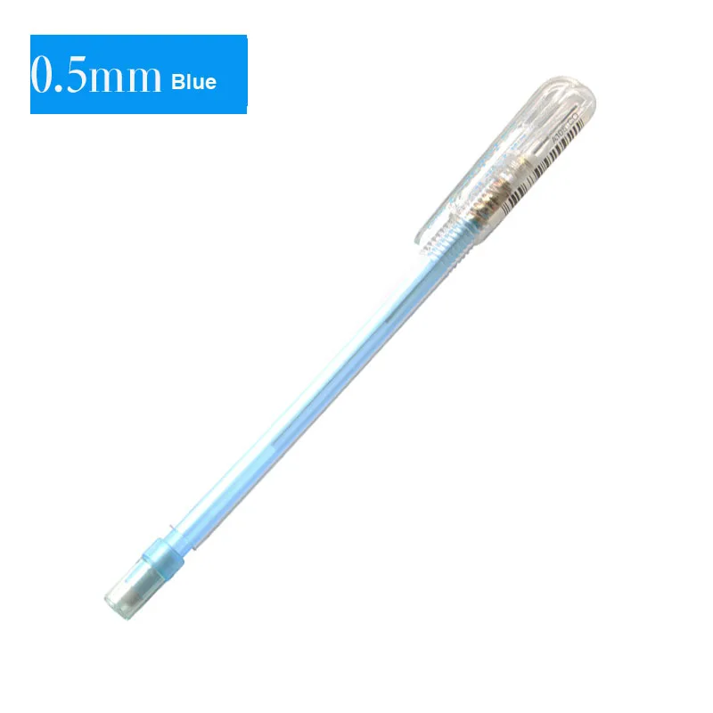 A105-C-Blue Pentel механический автоматический клик Карандаш 0,5 мм для письма прозрачный желеобразный цветной пластиковый баррель с ластиком для офиса и школы 1 шт - Цвет: A105-C-Blue
