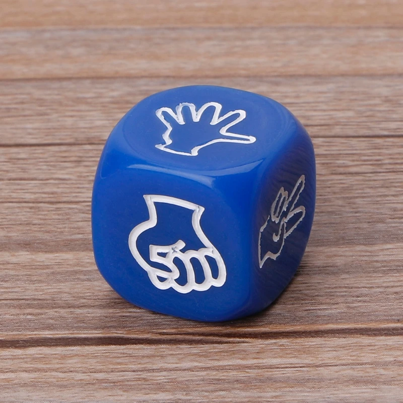 Алкогольная игра кости рок Бумага ножницы указывающий палец Азартные игры 6