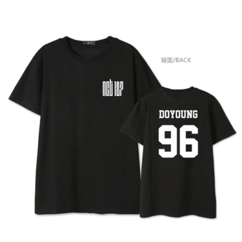 Футболка Mainlead Kpop NCT 127 футболка унисекс JaeHyun Tee TEN DoYoung Top 2019 | Женская одежда