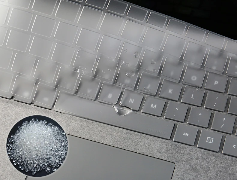 XSKN клавиатура кожи для microsoft Surface Book Surface 3 Pro 3 Pro 4 Тип крышка ультратонкий прозрачный ТПУ Водонепроницаемая прозрачная пленка