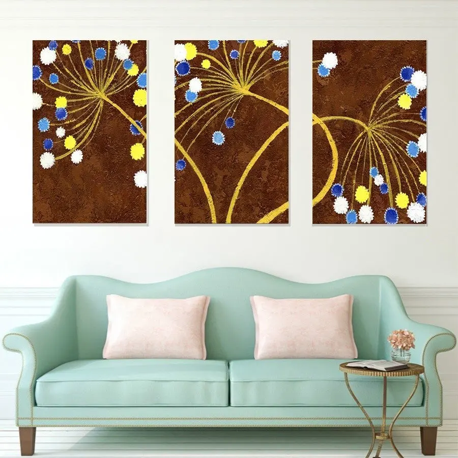 Абстрактные одуванчика HD печать картина Картины стены принты с графическим