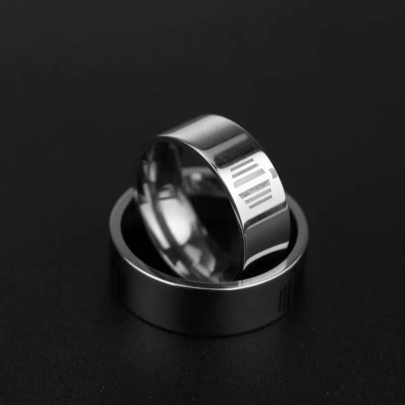 RJ Fashion Film High Quality Doctor Who Stainless Steel Ring Dr Mysterious Series Size in7-10 Rings For Women Men Gift |