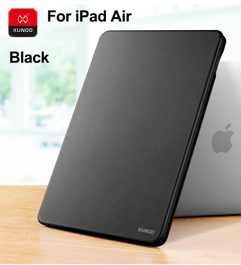 Роскошные кожаные Smart Cover для iPad Pro 9,7 дюйма mini 1234 Air 2 планшет ударопрочный 360 Защитный чехол Магнит до сна - Цвет: iPad Air