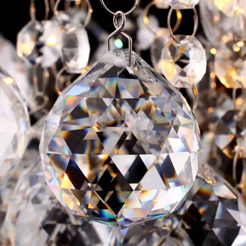 Новые современные светодиодные хрустальные люстры светильники хрустальная